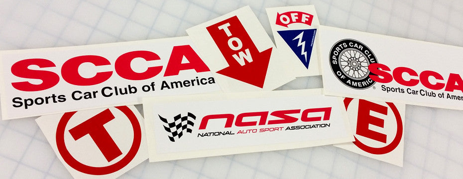 nasa racing stickers