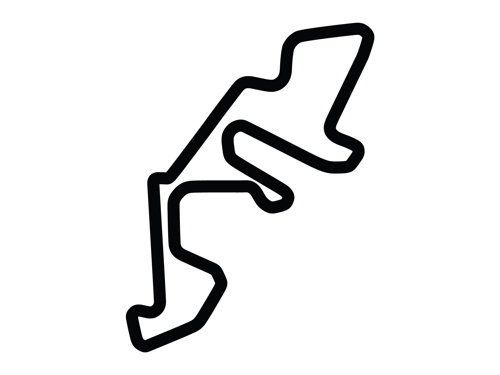 Autobahn Cycle Format Autobahn Country Club Full Circuit Decal – TrackDecals
