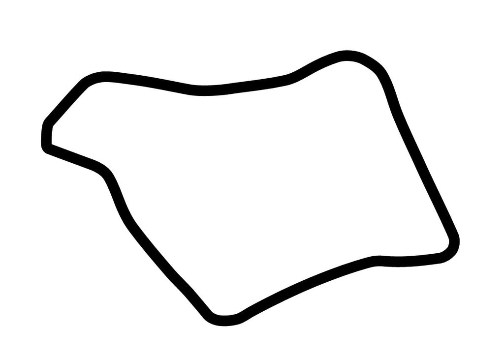 Oulton Park Fosters Circuit Decal – TrackDecals